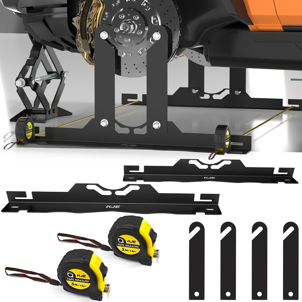 Upgraded 2 Pack Heavy Duty Wheel Alignment Tool Kit, Additional Alignment Too...