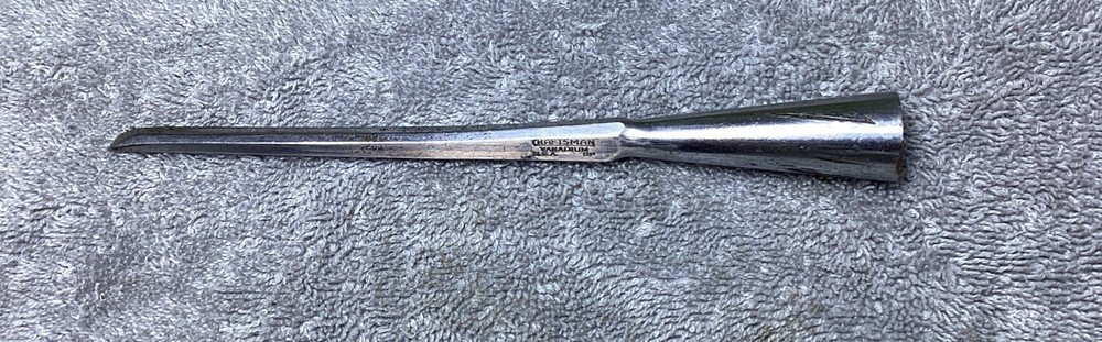 VTG. CRAFTSMAN 1/4” BEVELED EDGE SOCKET CHISEL