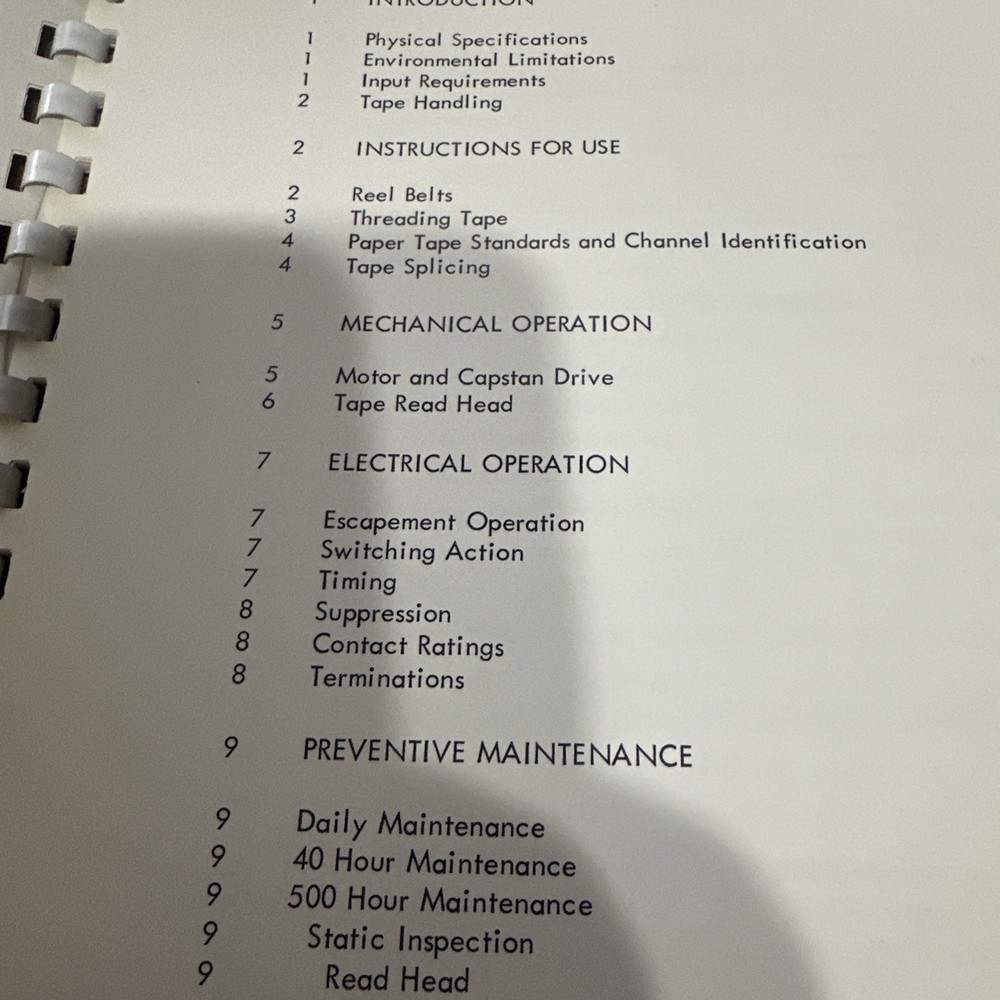 Tally Instruction Manual 424