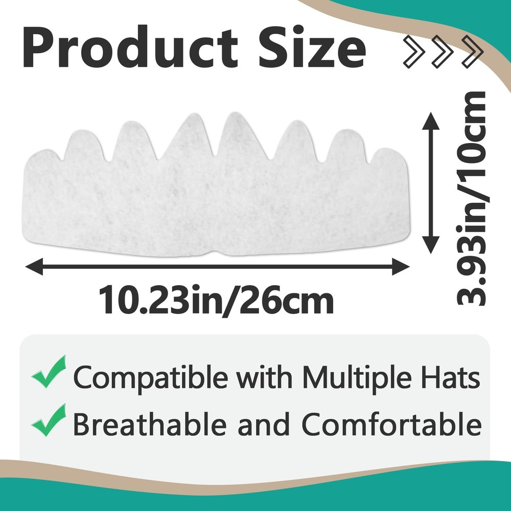 20Pcs Hat Shaper Insert - Baseball Caps Inserts Shapers, Reusable Crown Suppo...