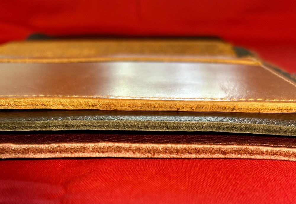 Genuine Leather Bible Covers: 2x Large, 2x medium, 2x Small
