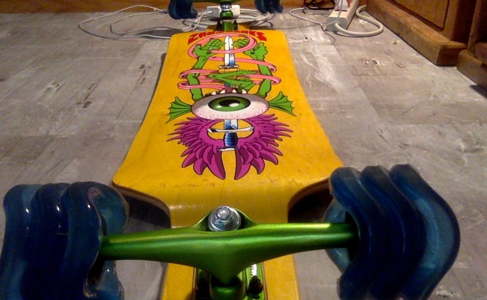santa cruz longboard complete