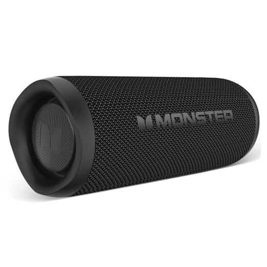Bluetooth Speaker, Wireless Portable Outdoor Bluetooth Speakers, Deep Black