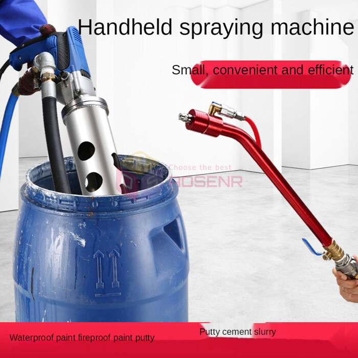 Putty Multi-functional Cement Mortar Waterproof Coating Paint Spraying Machine
