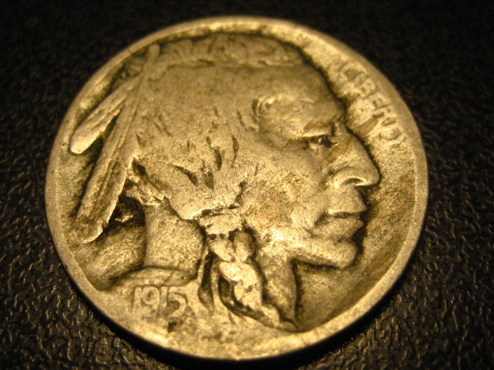 1915-D Buffalo Nickel