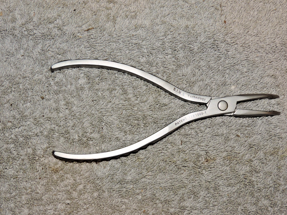 Spring-Loaded Weingart Angled Utility Plier Archwire Bending or Removing Tool