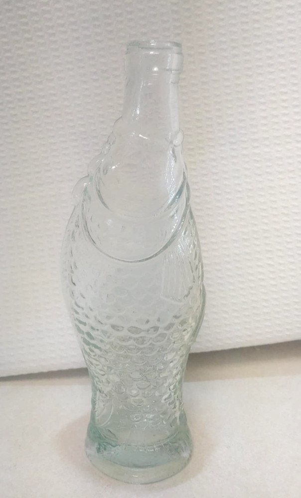 vintage fish bottle