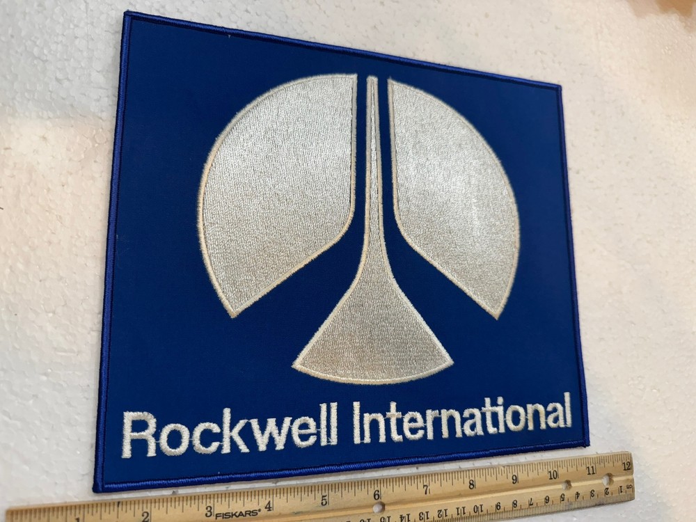 Vintage- Large Rockwell International Patch