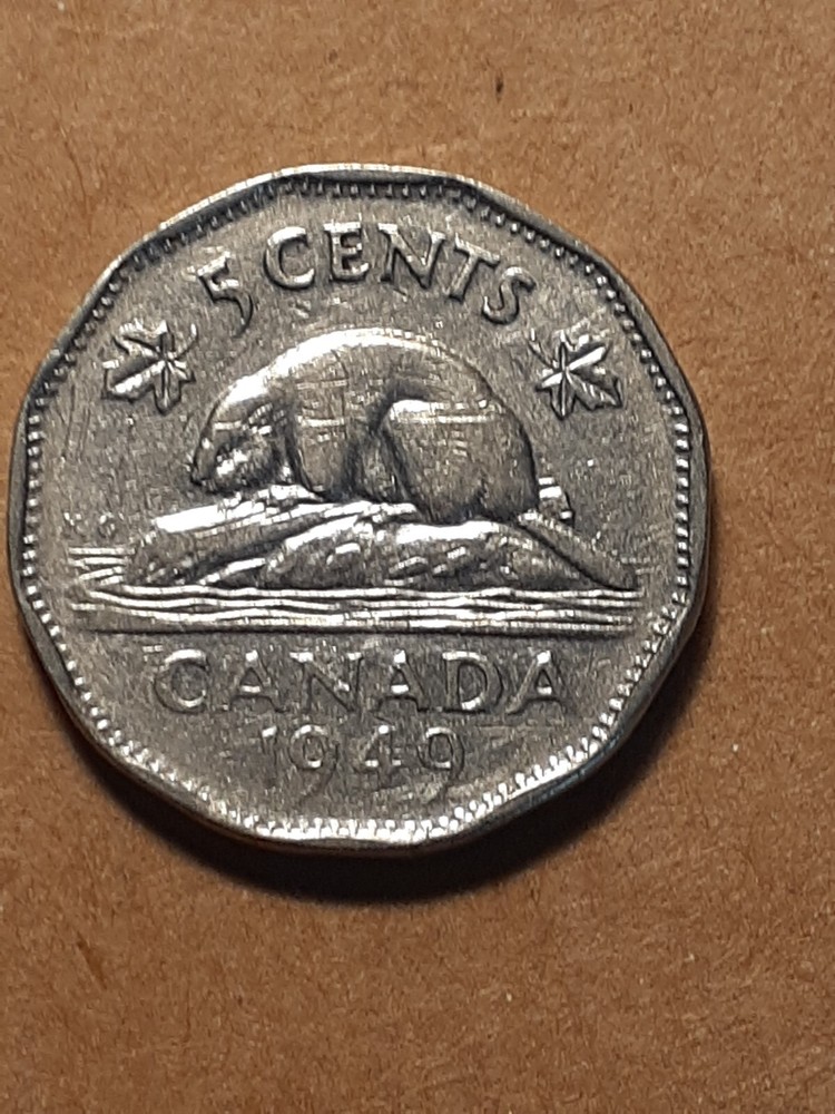 1949 5 CENTS CANADA