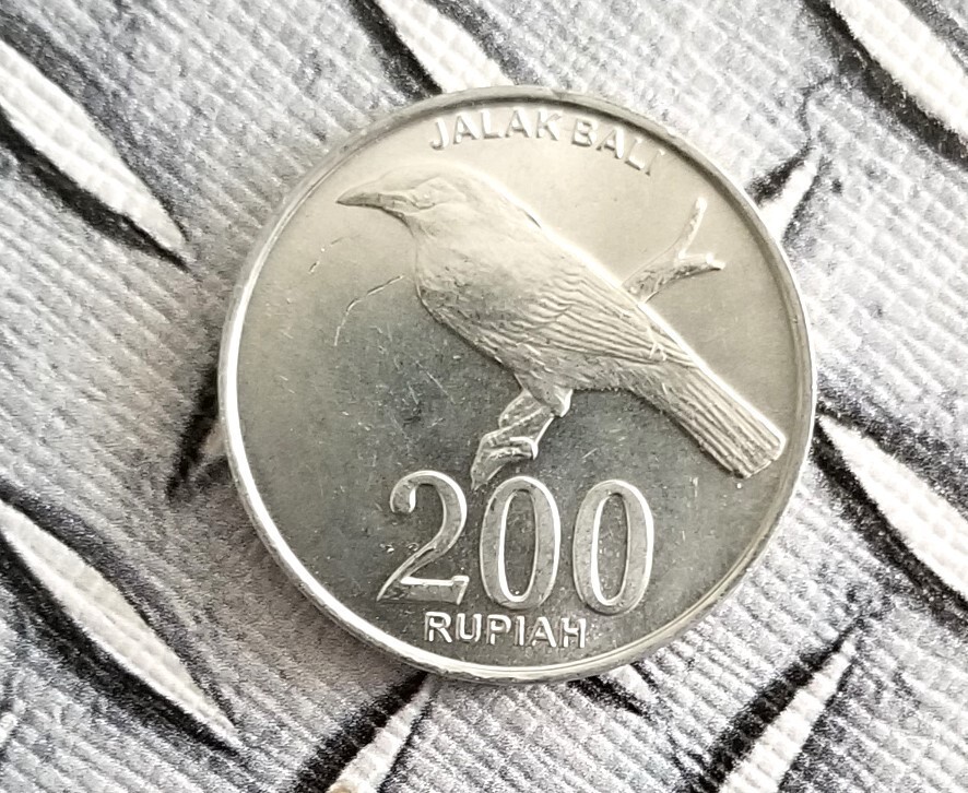 200 rupiah Indonesia 2003 coin