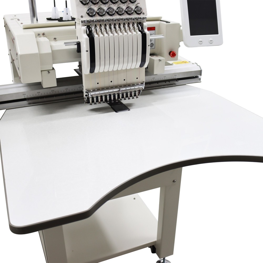 Automatic Computerized Embroidery Machine Single head 12 needles 110V-220V 300W