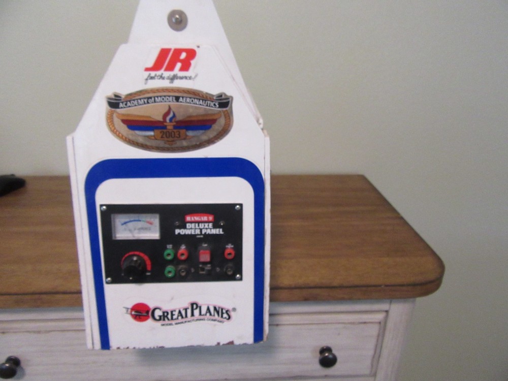 Great Planes Master Caddy Field Box w Hanger 9 Deluxe Power Panel HAN106