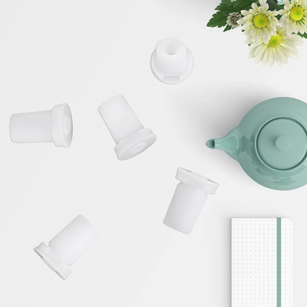 6 Pcs Bite Valve Replacement for Brita Water Bottle Filter, Silicone Mouthpiece