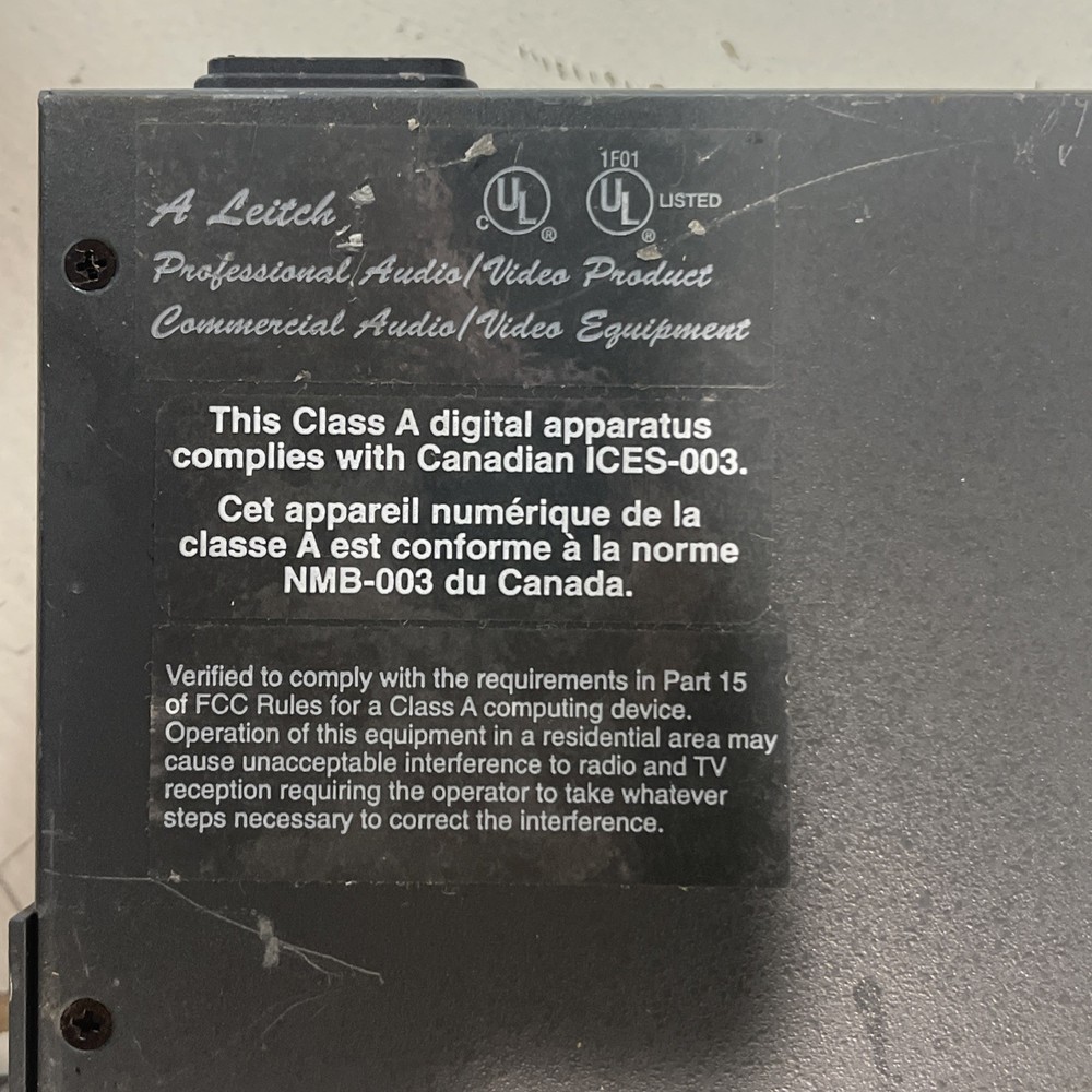 Leitch RCP-32x1P Remote Panel