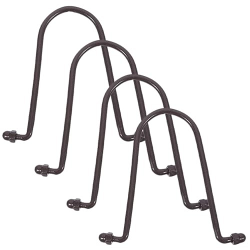4Pcs Sturdy Rain Chain Hangers Durable Downspout Hooks Gutter Clips for