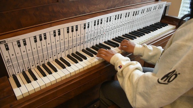 Piano & Keyboard Note Chart for 88 Keys - Visual Learning Tool for Beginners, Ea