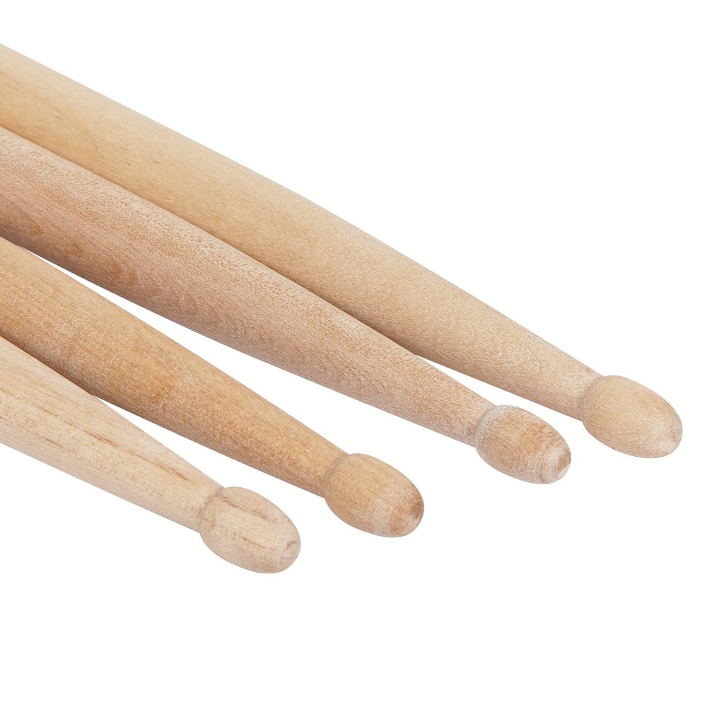 Ohtomber Drum Sticks, 2 Pair 5A Maple Drumsticks 5a, natural