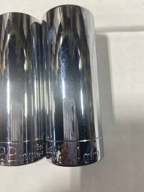 Wright Tool 10 pc 12 Point Deep Metric Socket Set 1/2" Drive - NEW