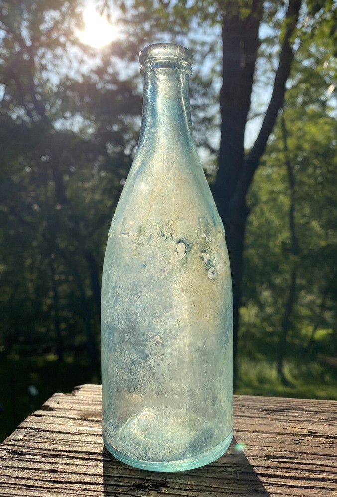 Bengal Bluing , blown bottle, Aqua 1890s
