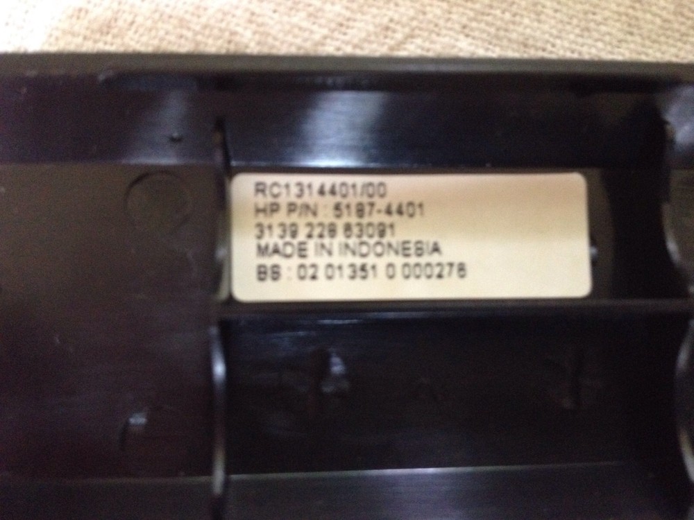 HP Media Center Remote Control 5187-4401