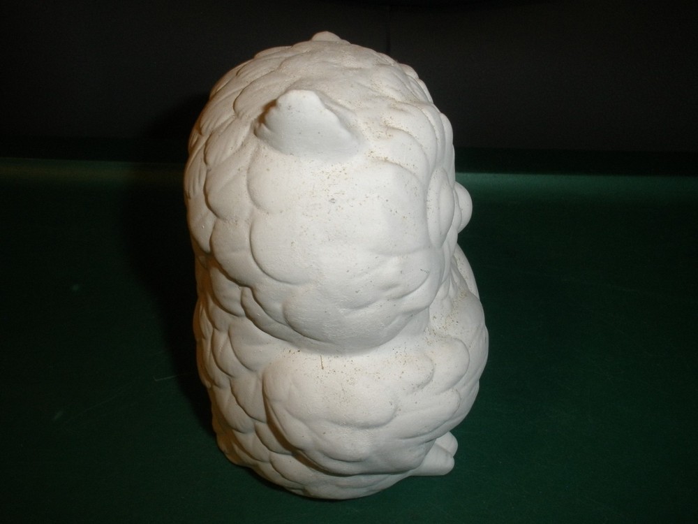 OWL Figure - You Paint Ceramic Bisque