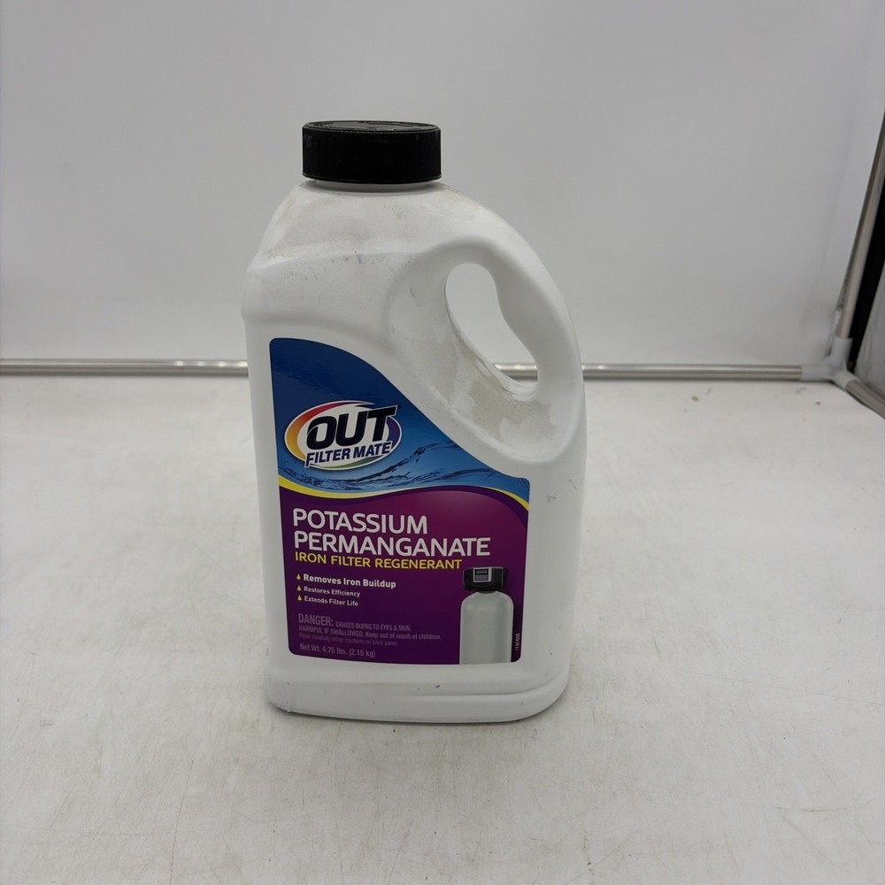 OUT Filter Mate Potassium Permanganate Iron Filter Regenerant
