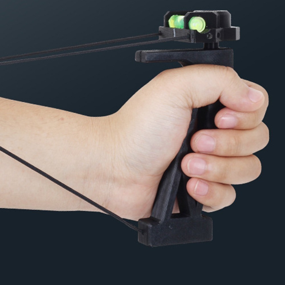 Compound Bow Release Trainer with Bubble Level Enhance Posture and Grip