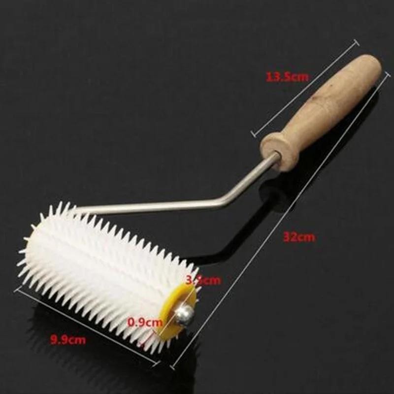Bee Honey Extracting Uncapping Needle Roller Plastic Beekeeping Comb Tools Kit H