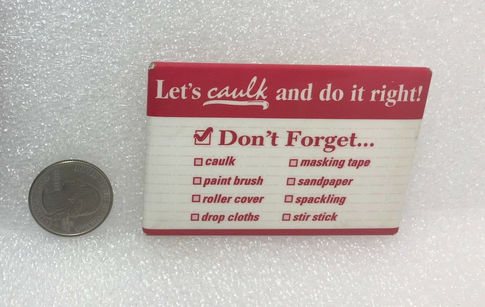 Let's Caulk And Do It Right! Pin
