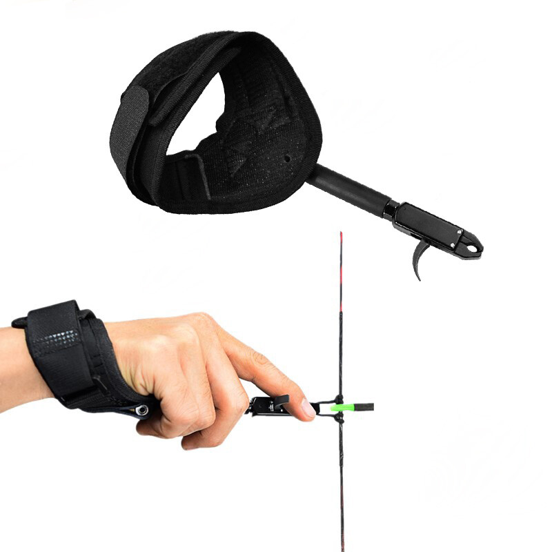 Archery Compound Bow Release Caliper Aid Strap Bow Trigger Wrist Strap 1PCS