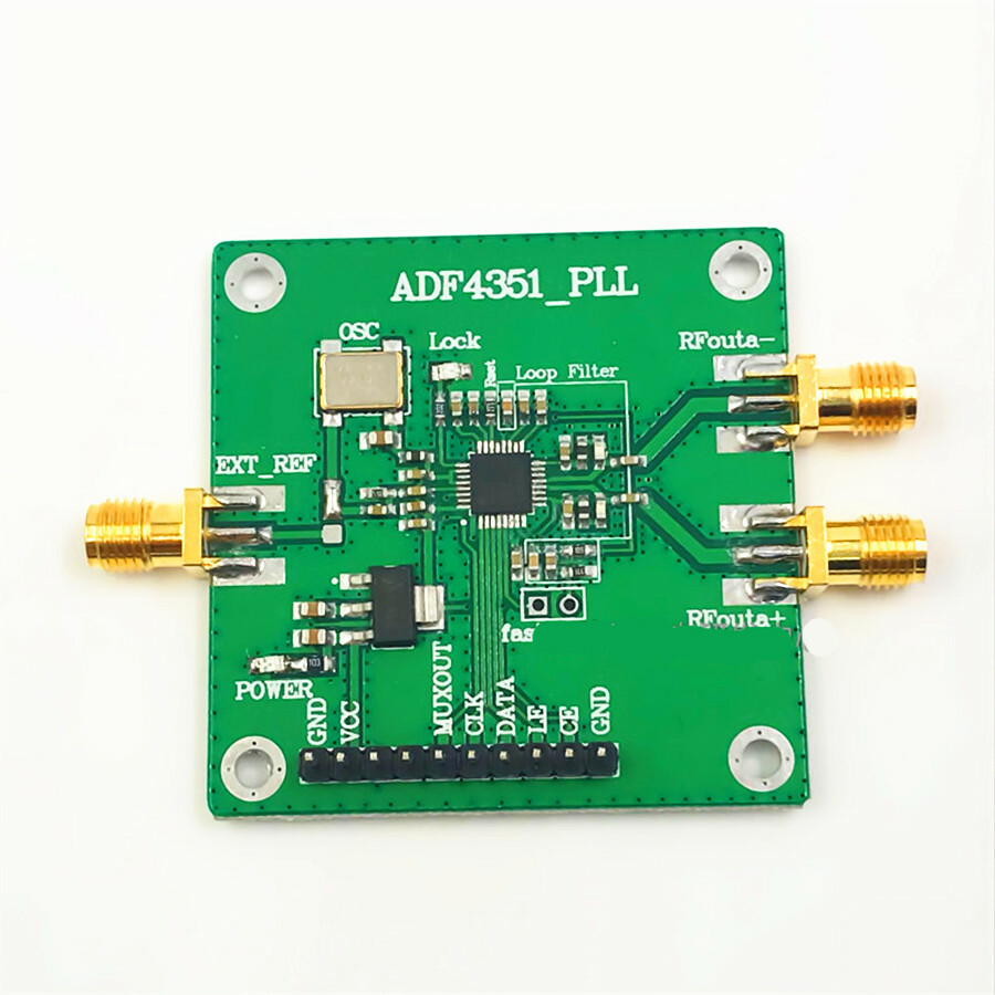 1PCS ADF4350 PLL Phase Locked Loop RF Signal Source Frequency Synthesizer NEW###