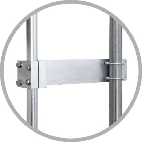 Scott Aerator Dock Post Mounts - NO PIPE INCLUDED