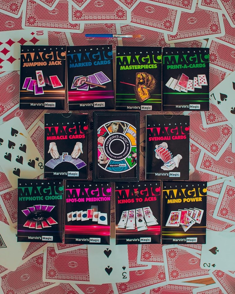Ultimate 250 Card Tricks Set - 2.5 x 3.5 inches, Multi