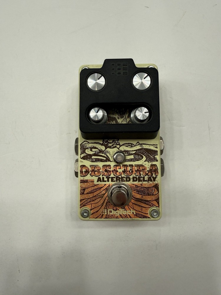 Digitech Obscura Altered Delay Echo Digital Stereo Guitar Effect Pedal + Box