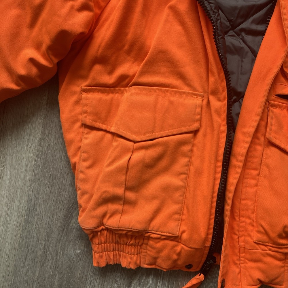 Filed And Stream Men’s Small Orange Hunting Jacket