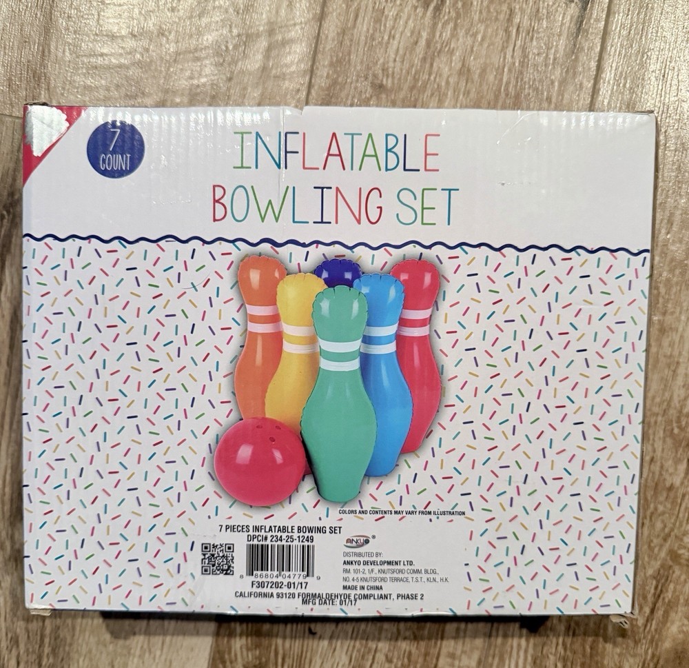 Inflatable Bowling Set 7 Piece