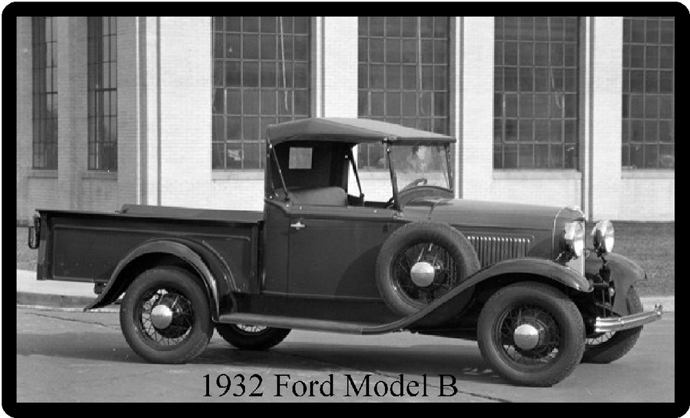 1932 Ford Model B Refrigerator Magnet