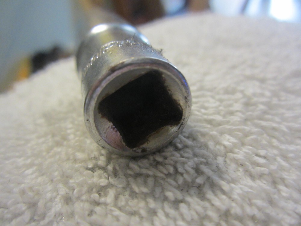 1/2" 12 point deep socket,3/8 drive Ampro chrome vanadium tool