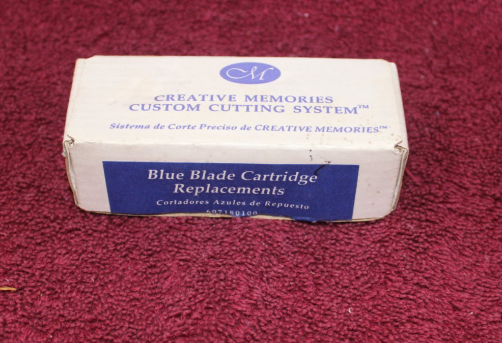 Creative Memories Custom Cutting System Blue Blade Cartridge Replacements