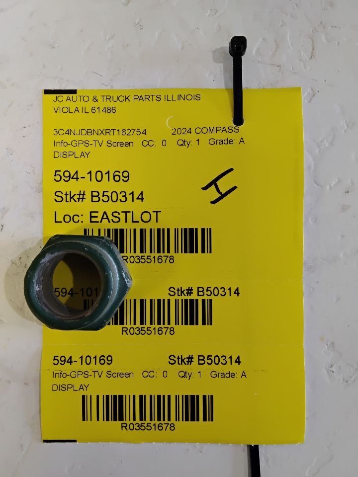 2022-2025 Jeep Compass 10.1" Touch Screen Display