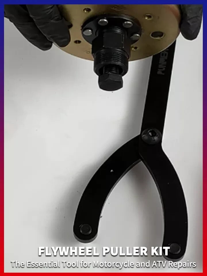 Motorcycle Flywheel Puller Set - 10 Pullers for ATV, Scooter & Motorcycle Repair