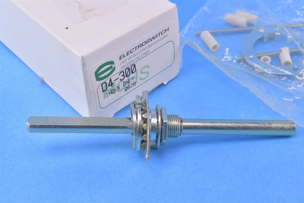 Electroswitch D4-300 Index Only Hardware Rotary Switch