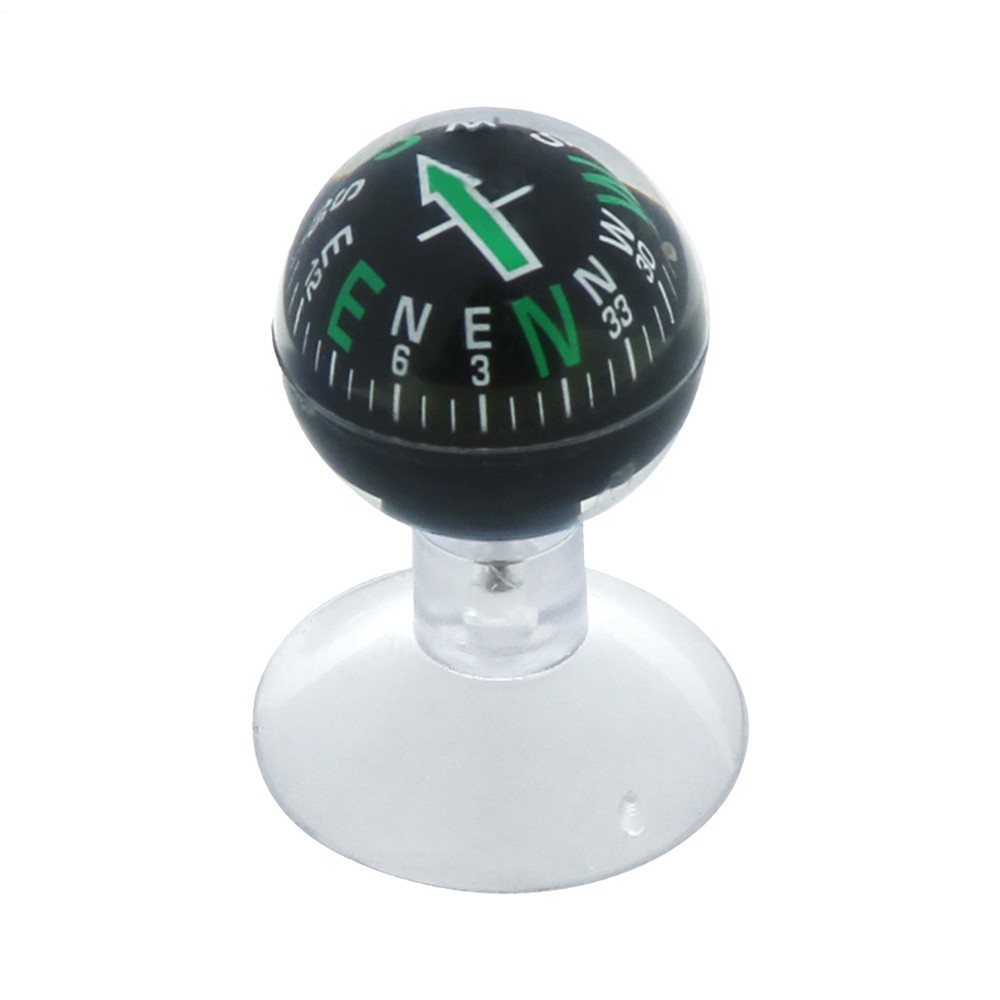 Car Compass Dashboard Multi-Functional Guide Ball Shaped Compass Car Ornaments