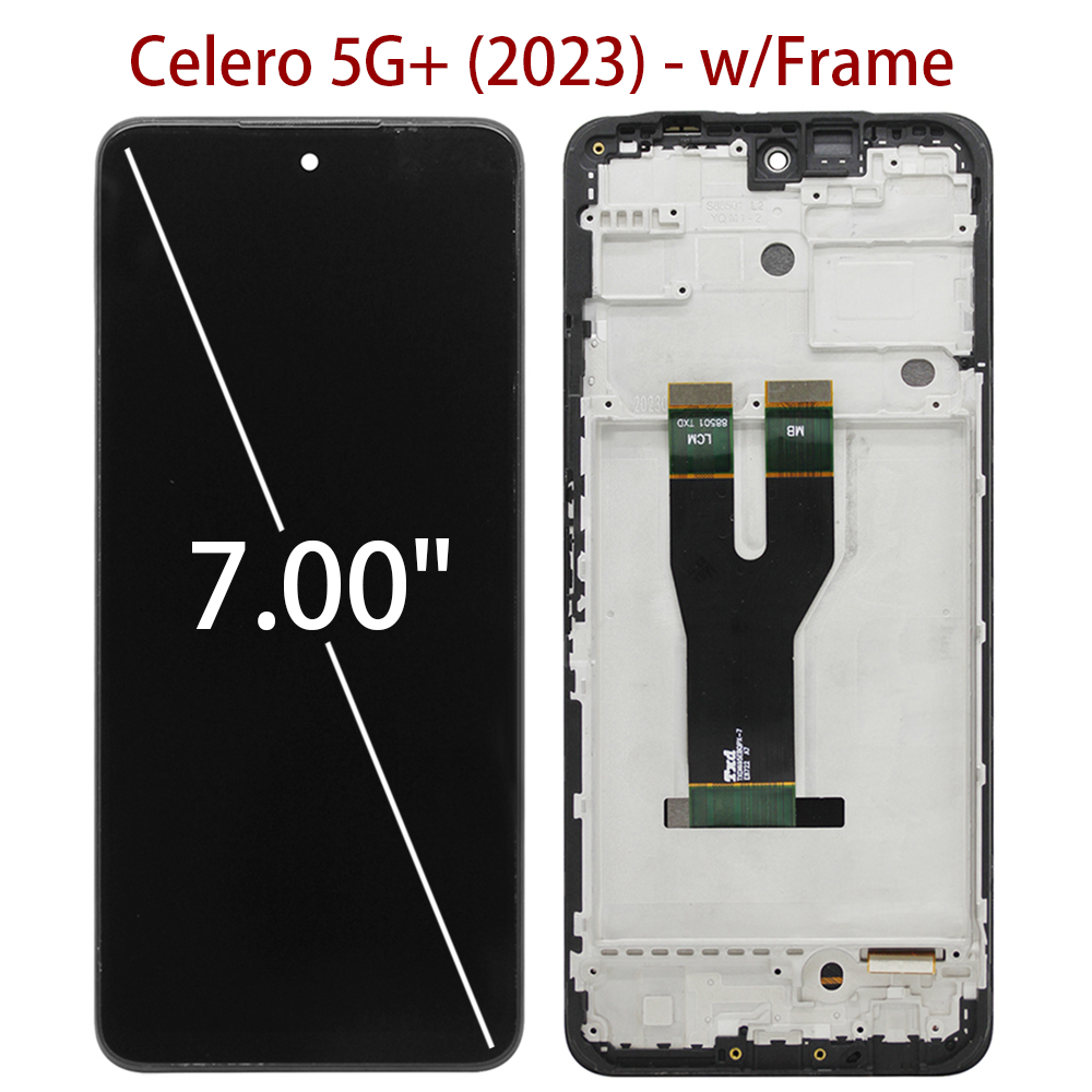 Digitizer LCD Touch Screen ± Frame Display For Boost Mobile Celero 5G / 5G Plus