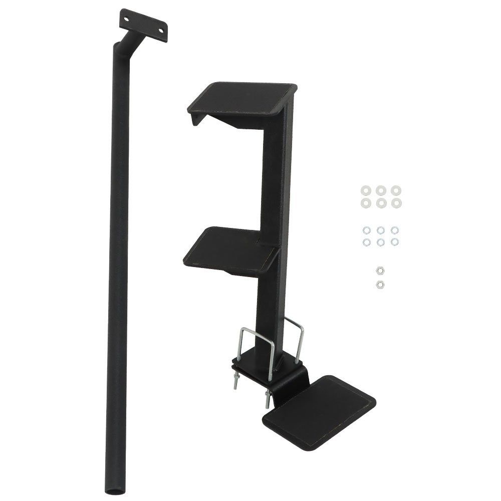 New 3-Step Universal Boat Trailer Steps Combo Replacement - Easy Install