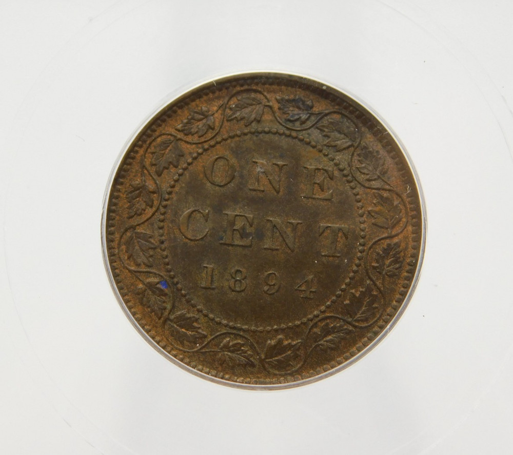 1894 CANADA ONE CENT ICG MS63 RB (BT1207)