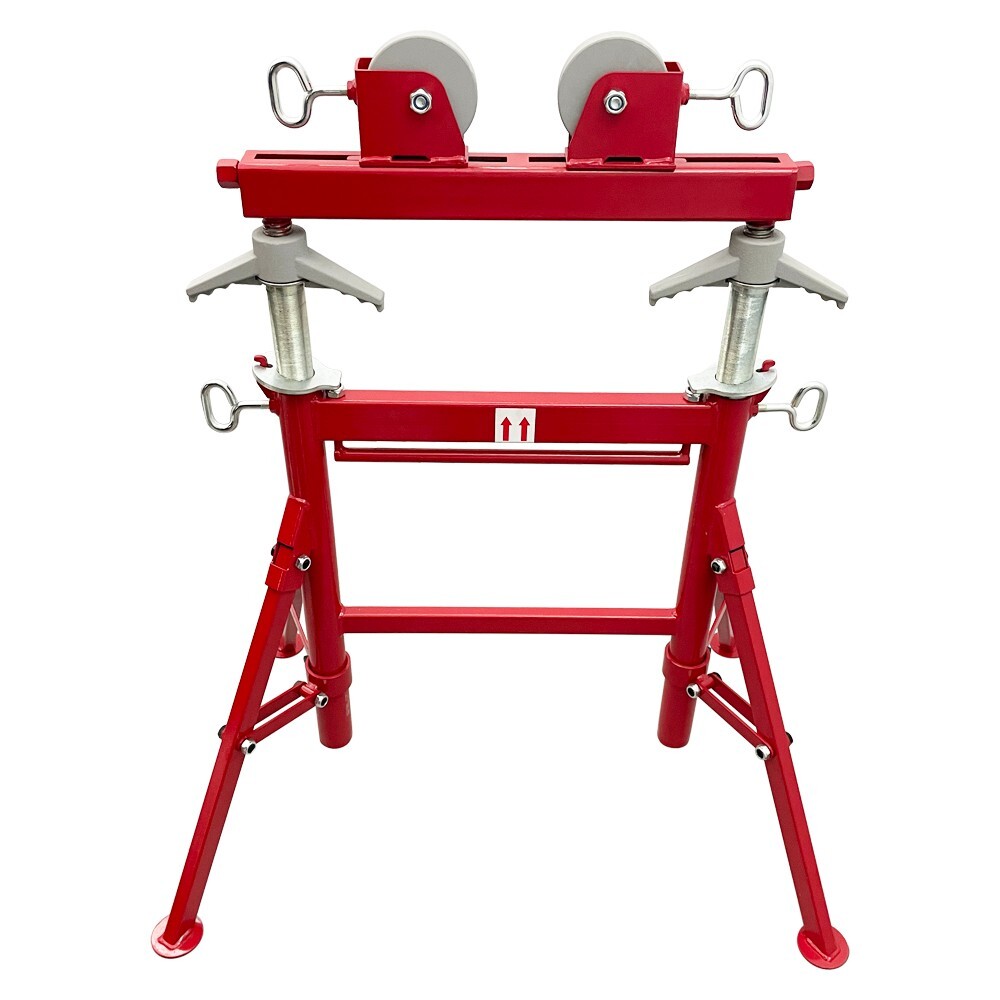 Adjustable 29"-43"H Tube Pipe Roller Support Stand Welding Positioner