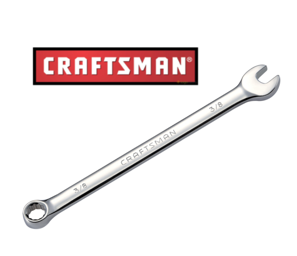 Craftsman Wrenches Polished Combination SAE or MM 12pt