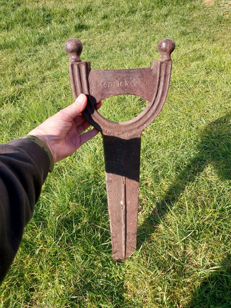 A Kenrick & Sons - Antique Cast Iron Boot Scraper