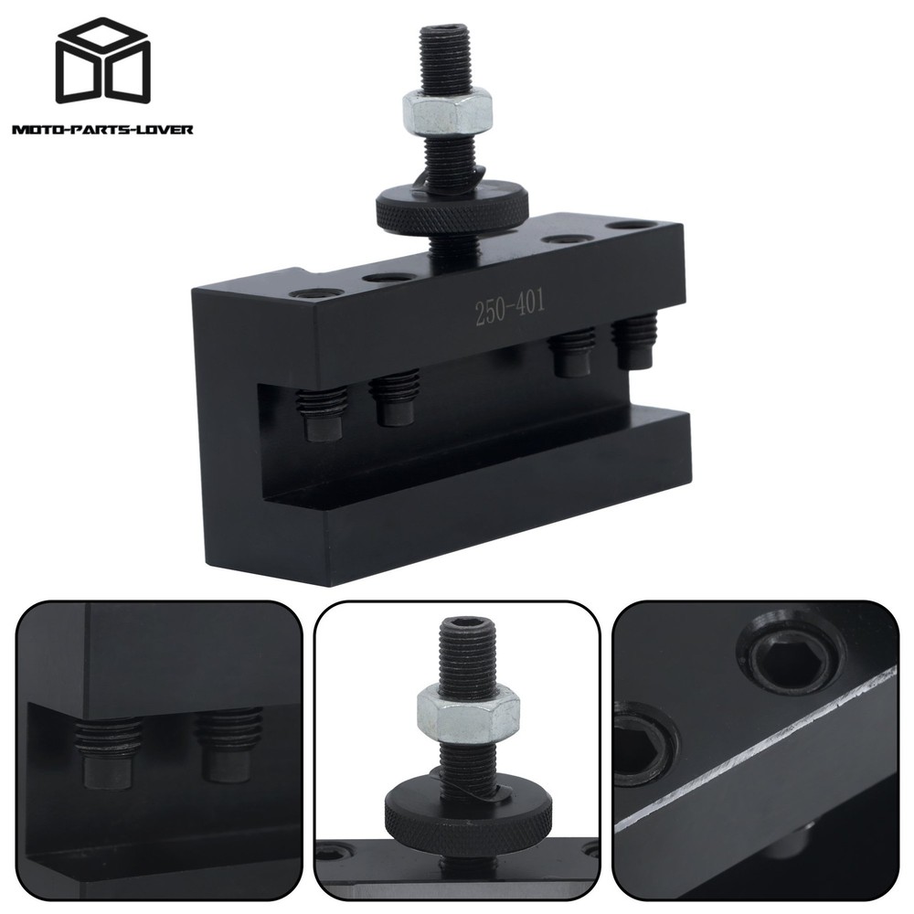 CA 250-401 Lathe Tool Post Compact Quick Setup Metal Cutting